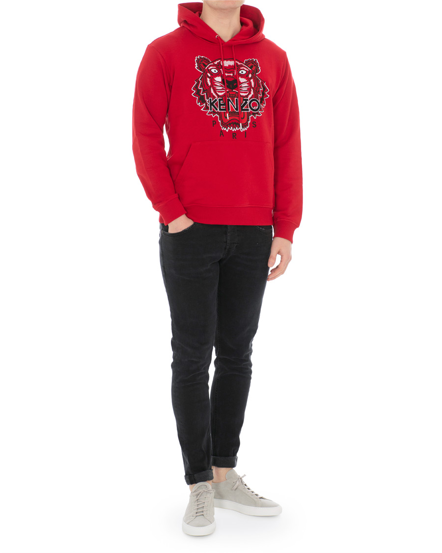 Kenzo discount hoodie red