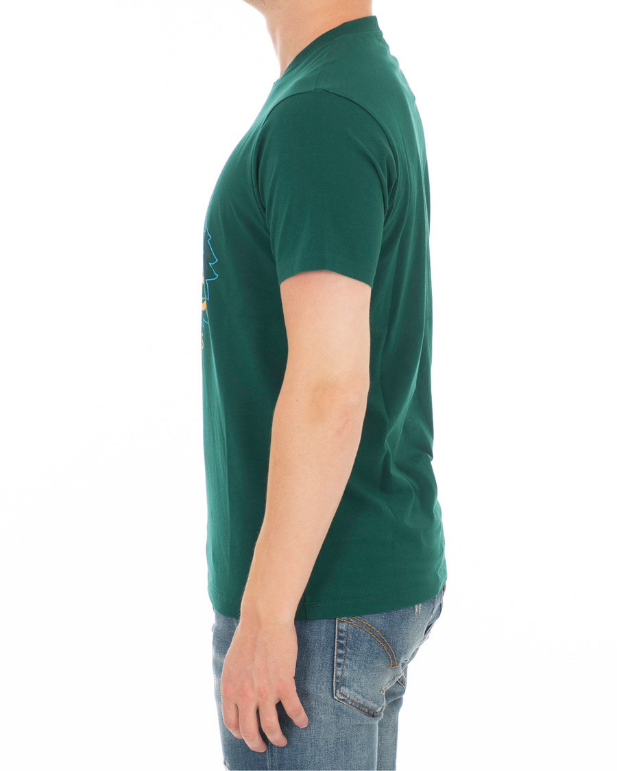 Herre | T-Shirts | KENZO | Icon Tiger T-shirt Green