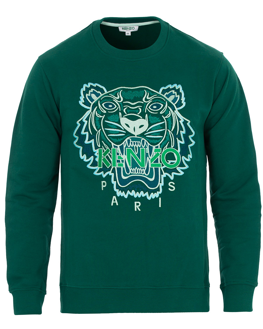KENZO Icon Tonal Tiger Sweatshirt Green