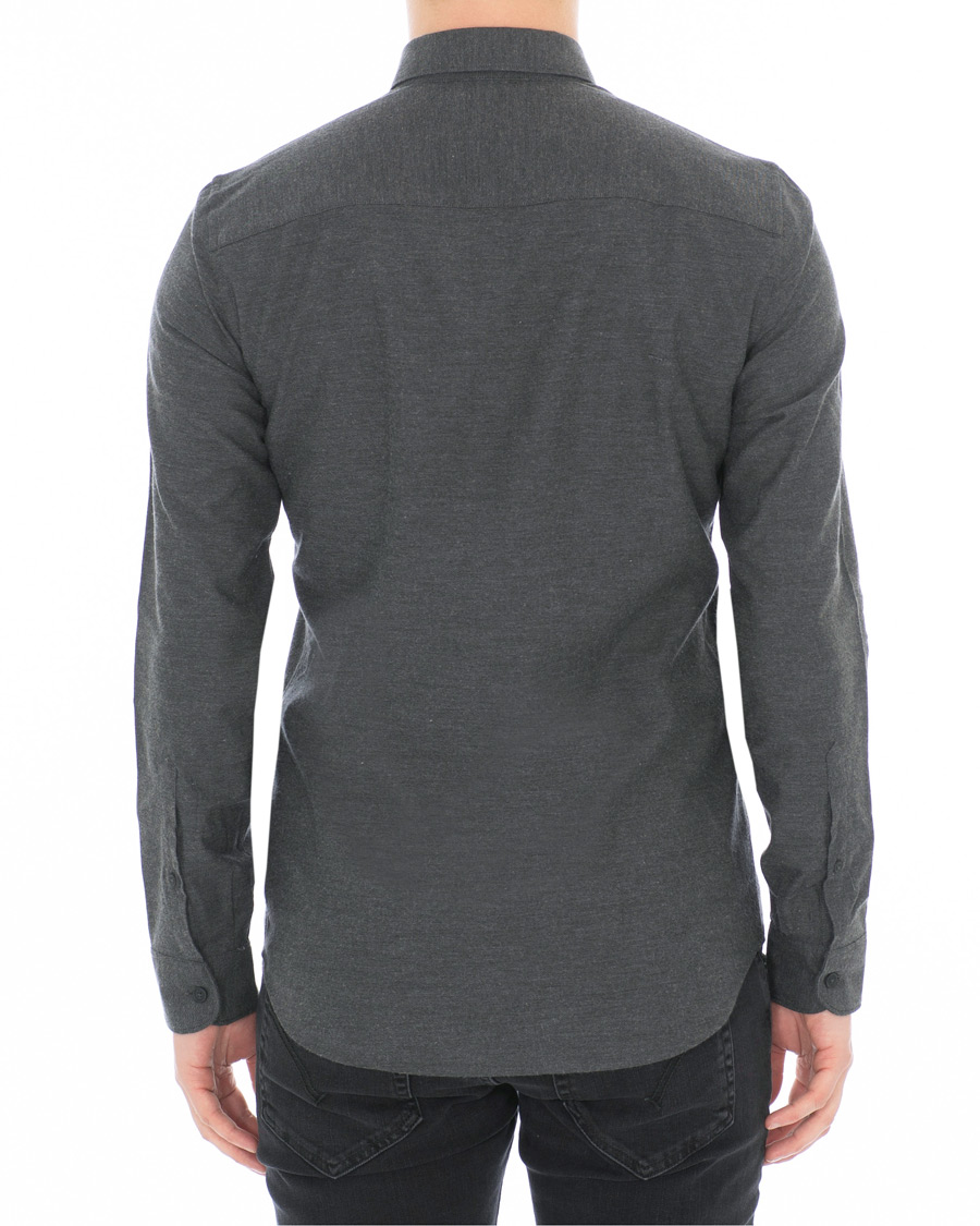 Herre | Skjorter | KENZO | Slim Fit Urban Flannel Shirt Grey