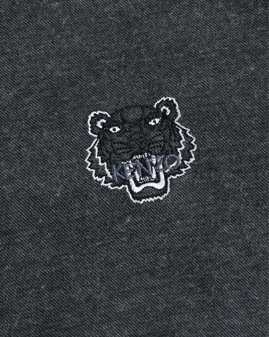 Herre | Skjorter | KENZO | Slim Fit Urban Flannel Shirt Grey