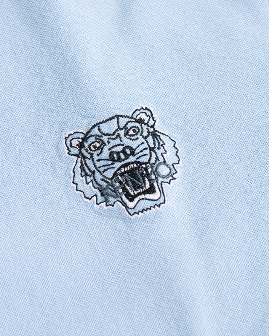 Herre | Skjorter | KENZO | Slim Fit Oxford Shirt Light Blue
