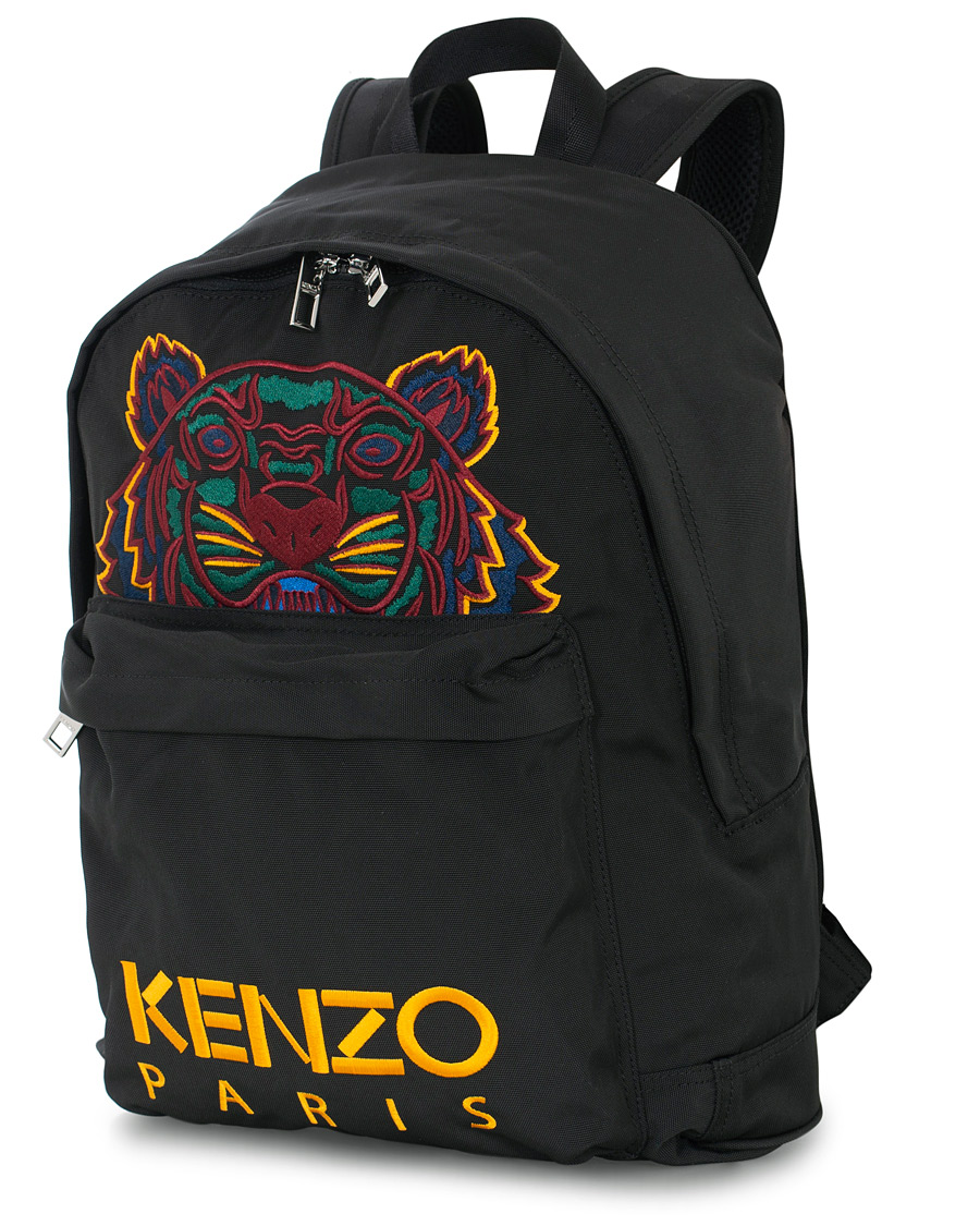 Herre | Vesker | KENZO | Canvas Rucksack Black