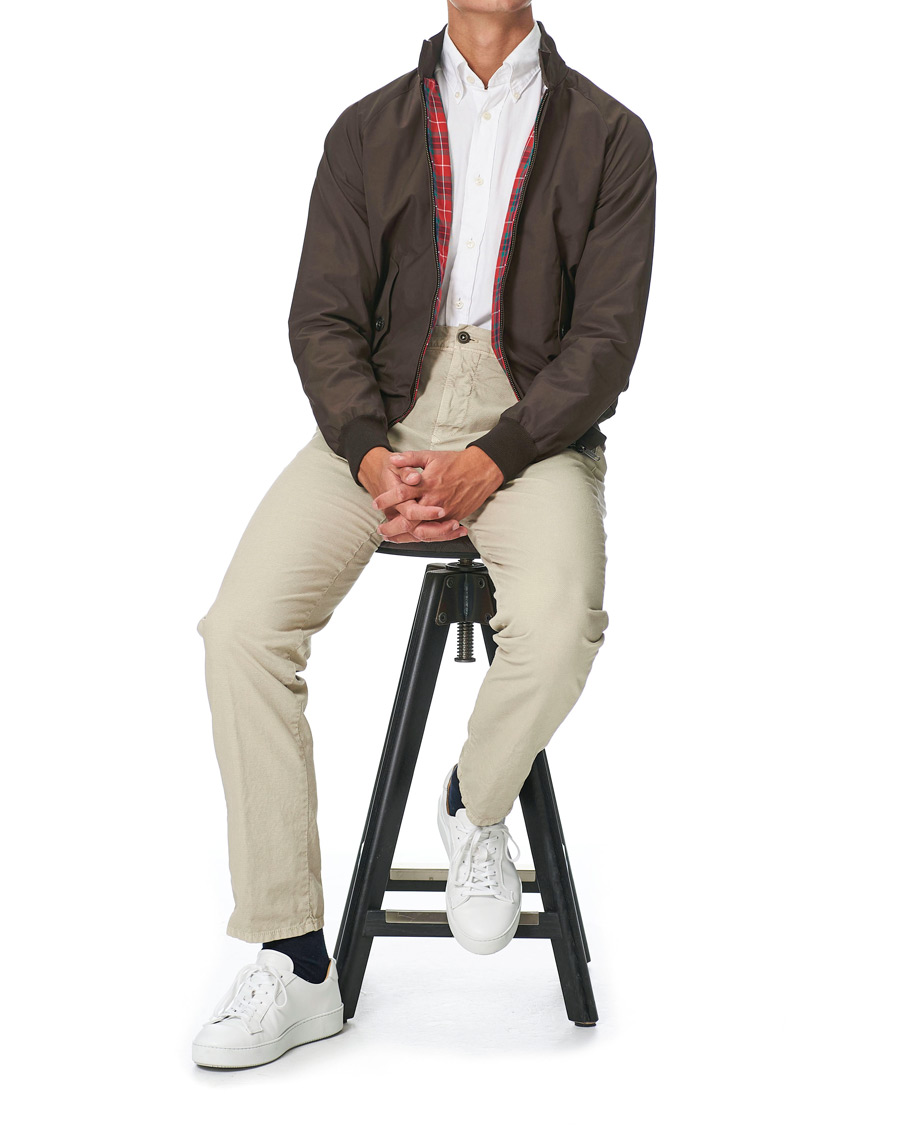 Herre | Jakker | Baracuta | G9 Original Harrington Jacket Chocolate