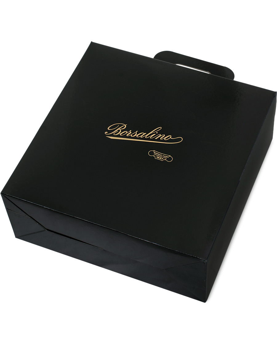 Herre | Borsalino Alessandria Felt Hat Medium Brim Black | Borsalino | Alessandria Felt Hat Medium Brim Black