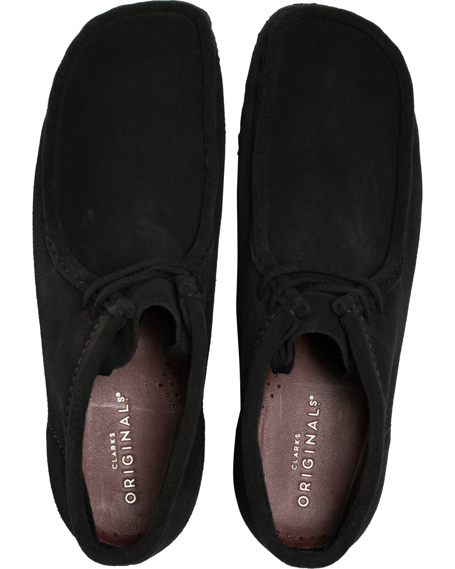 Herre | Clarks Originals Wallabee Boot Black Suede | Clarks Originals | Wallabee Boot Black Suede