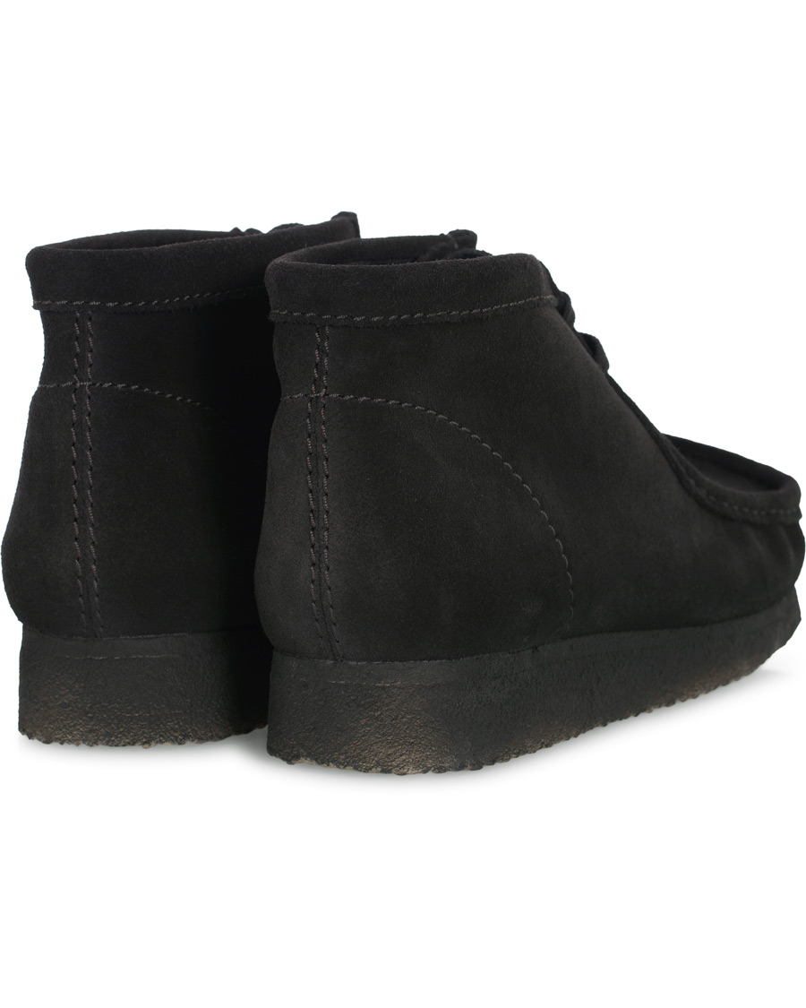 Herre | Clarks Originals Wallabee Boot Black Suede | Clarks Originals | Wallabee Boot Black Suede