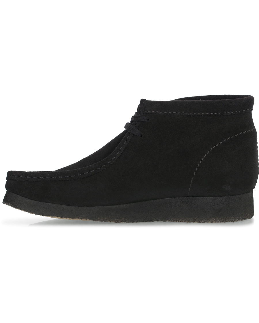 Herre | Clarks Originals Wallabee Boot Black Suede | Clarks Originals | Wallabee Boot Black Suede