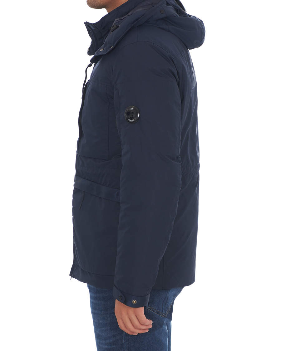 Herre | Jakker | C.P. Company | Micro M Water Resistant Padded Jacket Navy