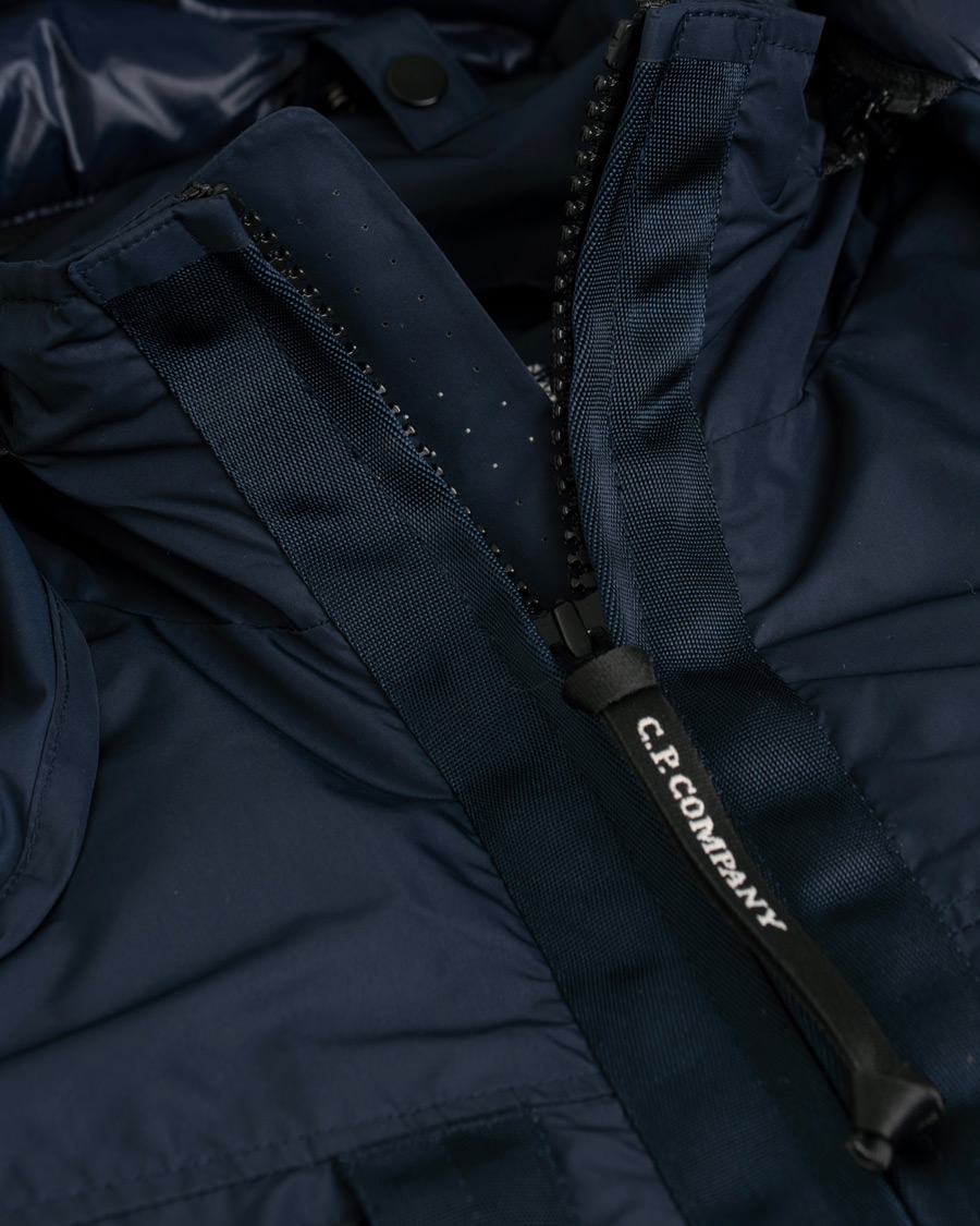 Herre | Jakker | C.P. Company | Micro M Water Resistant Padded Jacket Navy