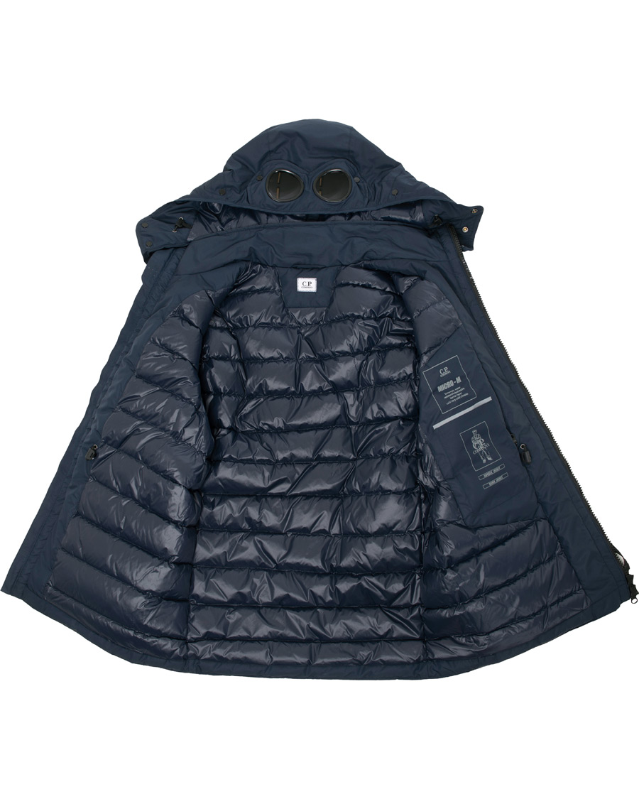 Herre | Jakker | C.P. Company | Micro M Water Resistant Padded Jacket Navy
