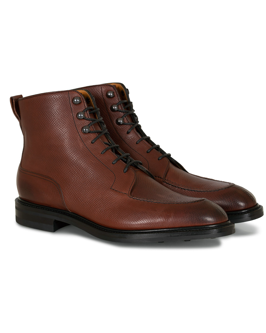 Herre | Edward Green Cranleigh Split Toe Boot Burgundy Calf | Edward Green | Cranleigh Split Toe Boot Burgundy Calf