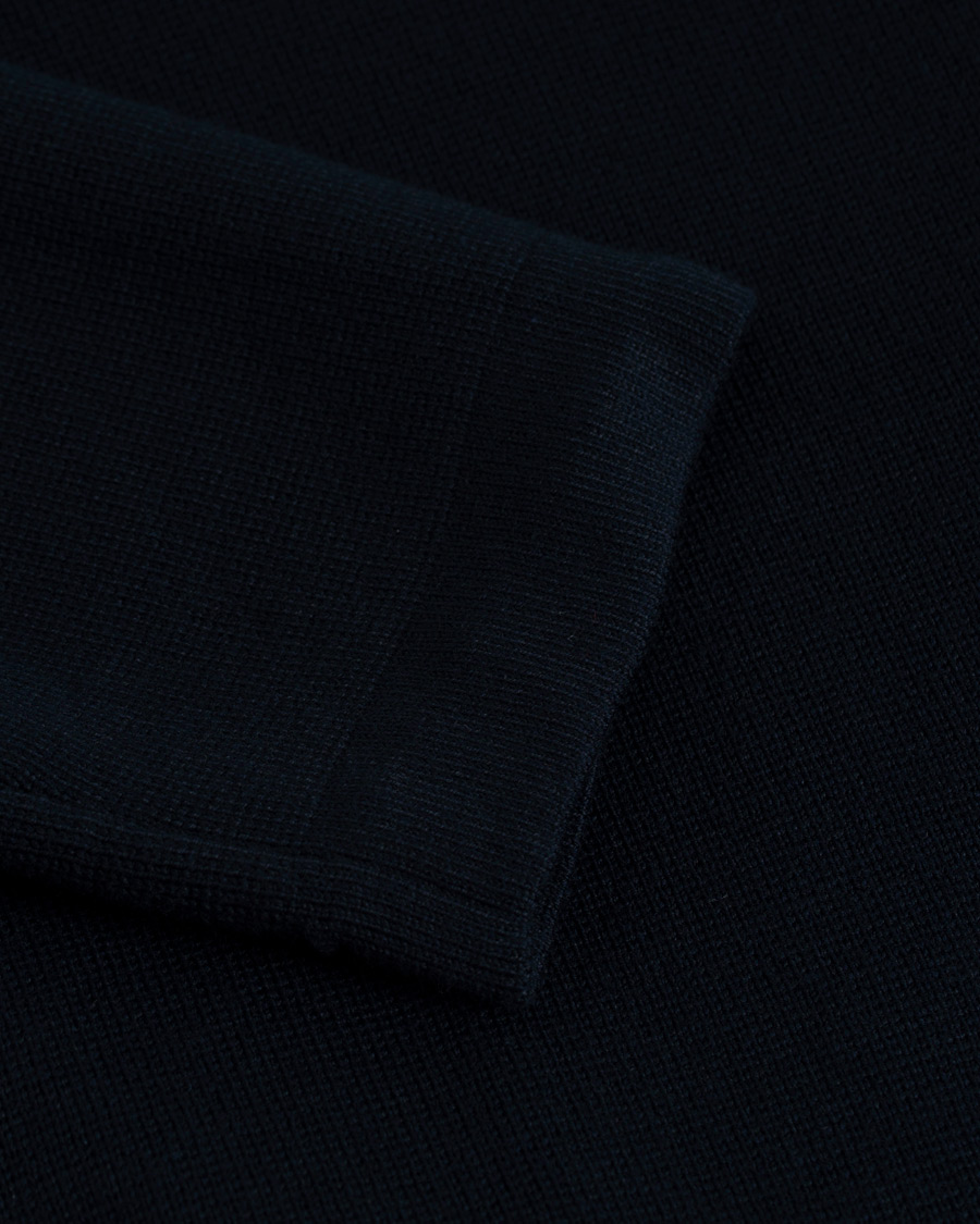Herre | Gensere | Filippa K | Leon Wool/Cotton Full Zip Cardigan Navy