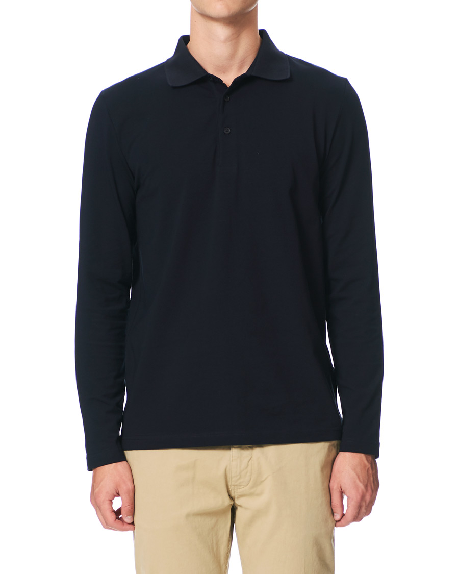 Herre | Gensere | Filippa K | Luke Lycra Poloshirt Navy