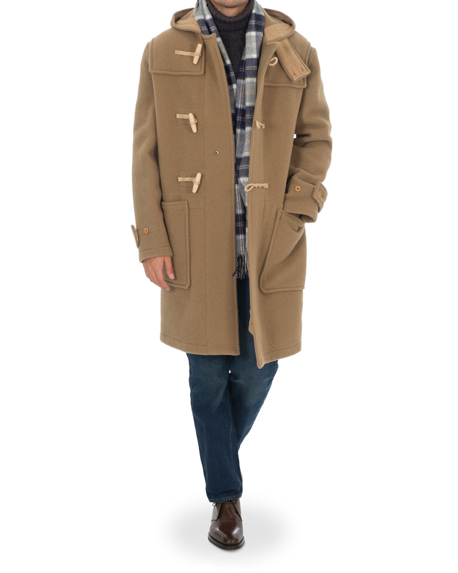 Herre | Jakker | Gloverall | 575 Monty Original Duffle Coat Camel