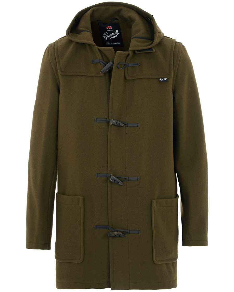 Herre | Jakker | Gloverall | Mens Mid Length Duffle Loden