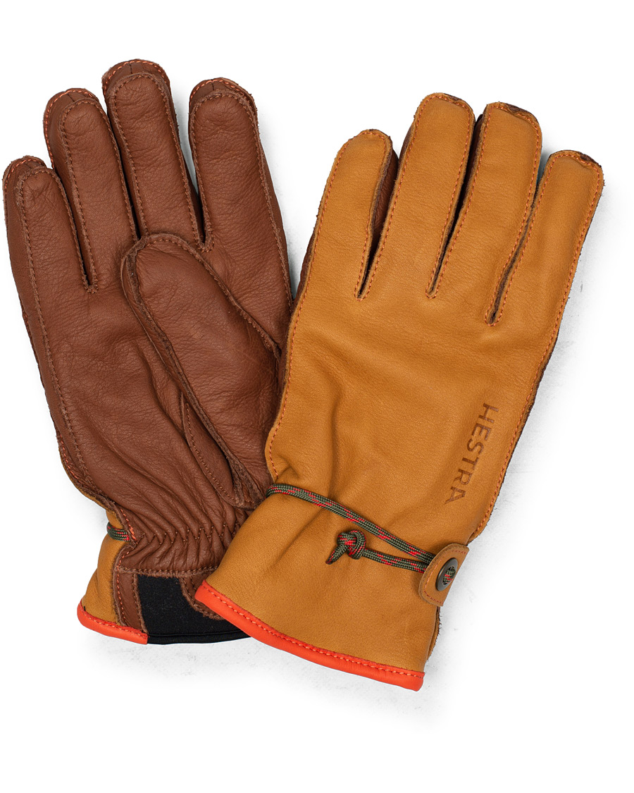 Herre | Hestra Wakayama Leather Ski Glove Cognac/Brown | Hestra | Wakayama Leather Ski Glove Cognac/Brown