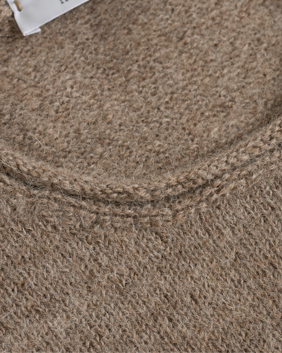 Herre | Gensere | Inis Meáin | Baby Alpaca Sweater Light Brown