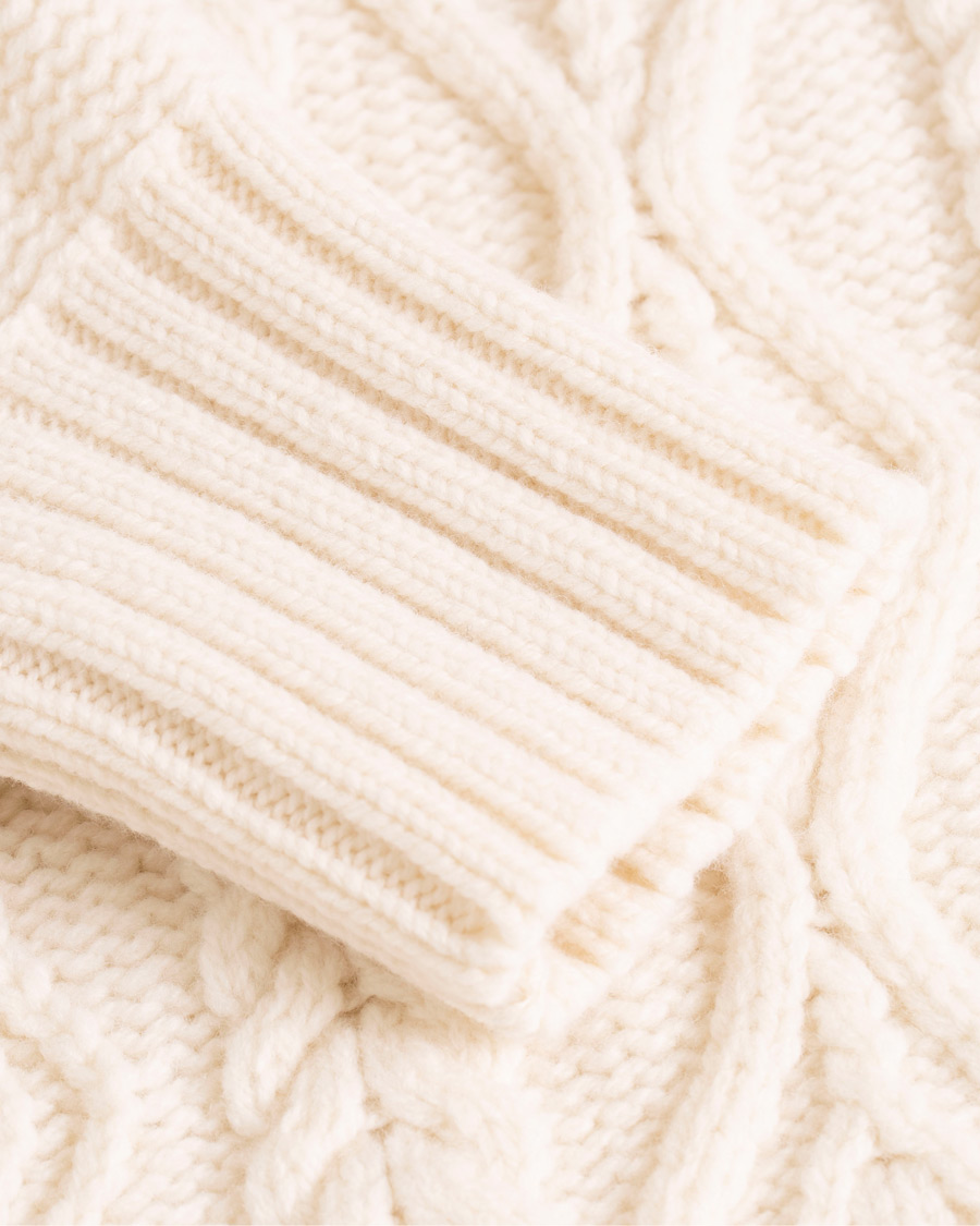 Herre | Gensere | Inis Meáin | Aran Beach Turtleneck Off White