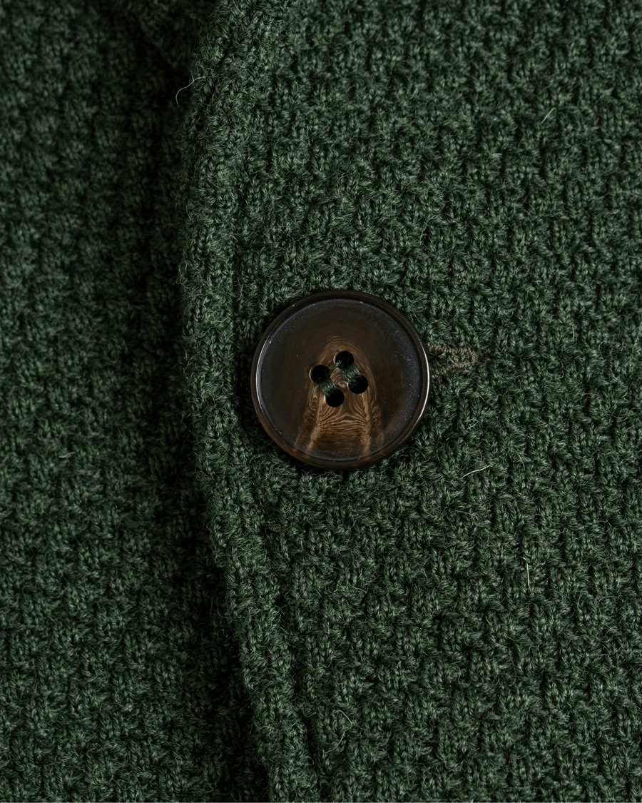 Herre | Dressjakker | L.B.M. 1911 | Knitted Cardigan Blazer Green