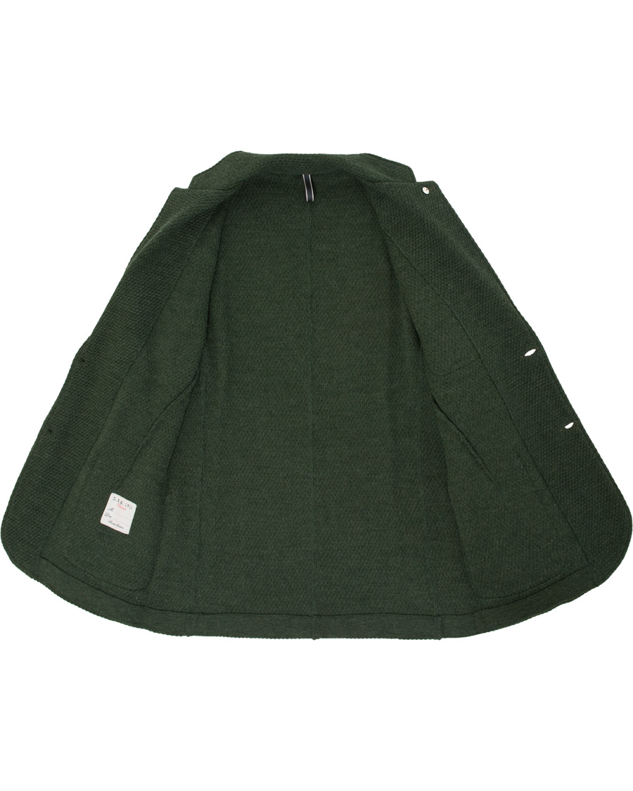 Herre | Dressjakker | L.B.M. 1911 | Knitted Cardigan Blazer Green