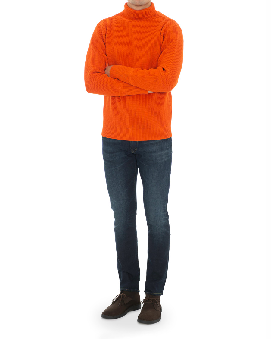 Herre | Gensere | Andersen-Andersen | Sailor Turtleneck Orange