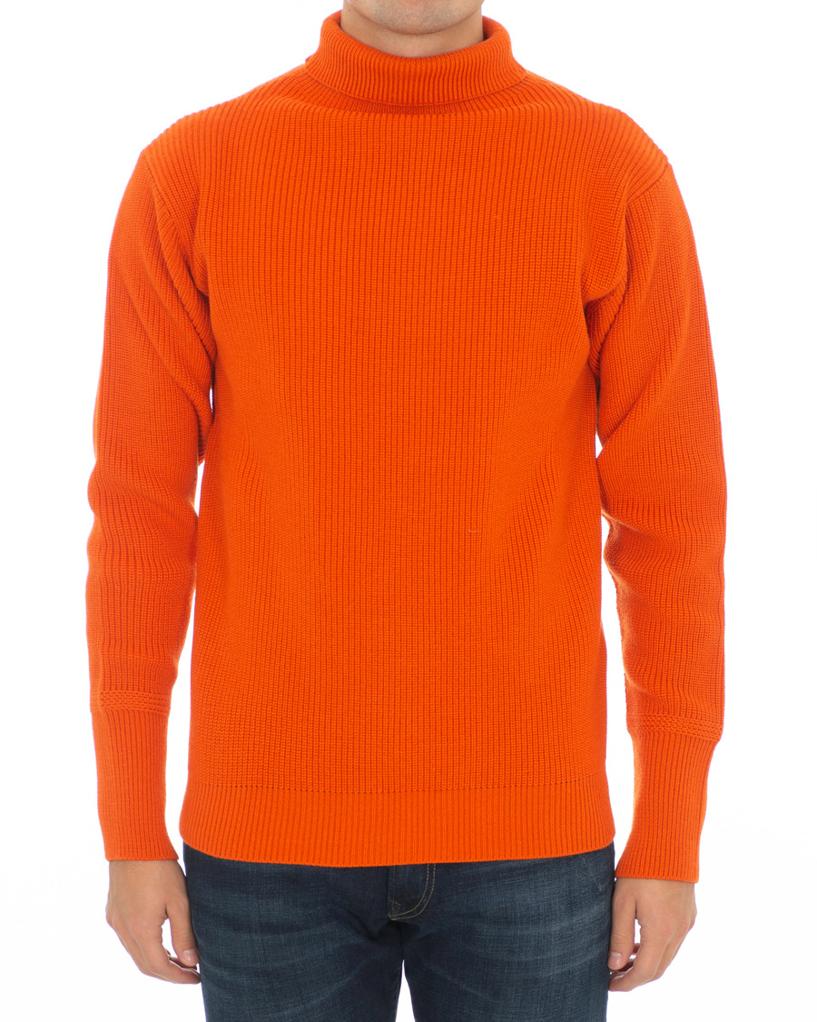 Herre | Gensere | Andersen-Andersen | Sailor Turtleneck Orange