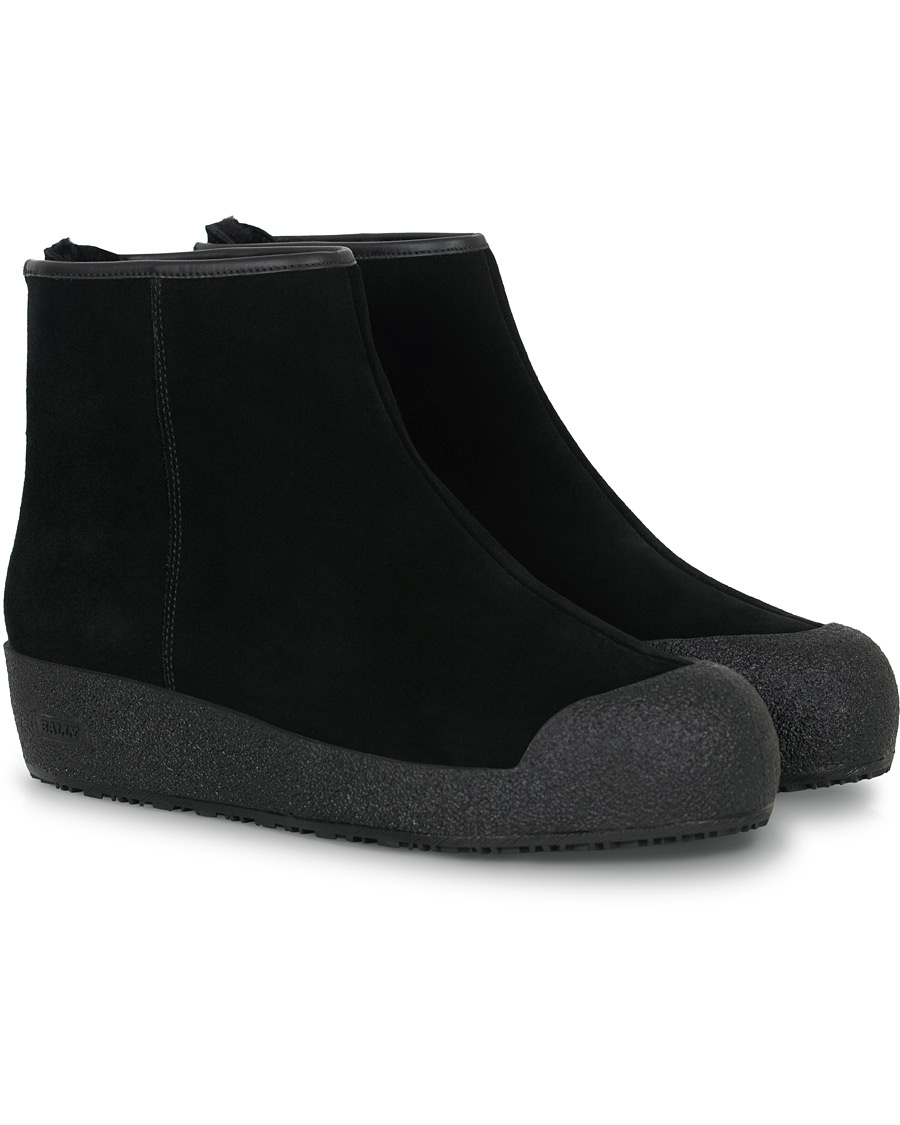 Herre | Bally Guard II M Curling Boot Black | Bally | Guard II M Curling Boot Black