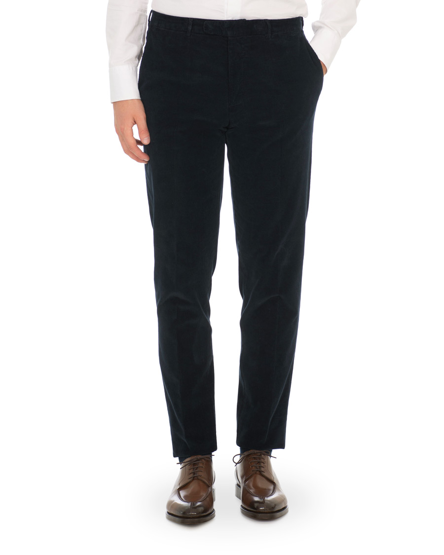 Herre | Dresser | Boglioli | K Jacket Patch Pocket Corduroy Suit Navy
