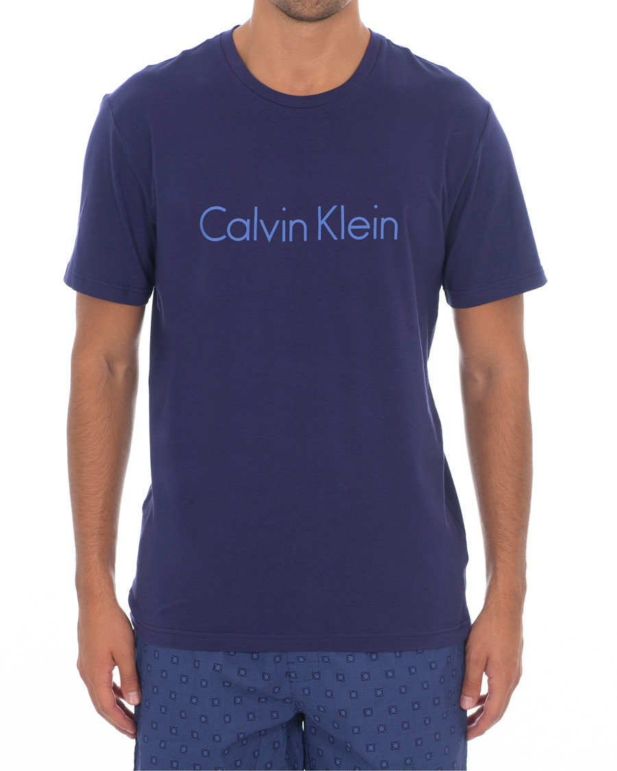 Herre | Pyjamaser og badekåper | Calvin Klein | Short Pyjama Set Blue