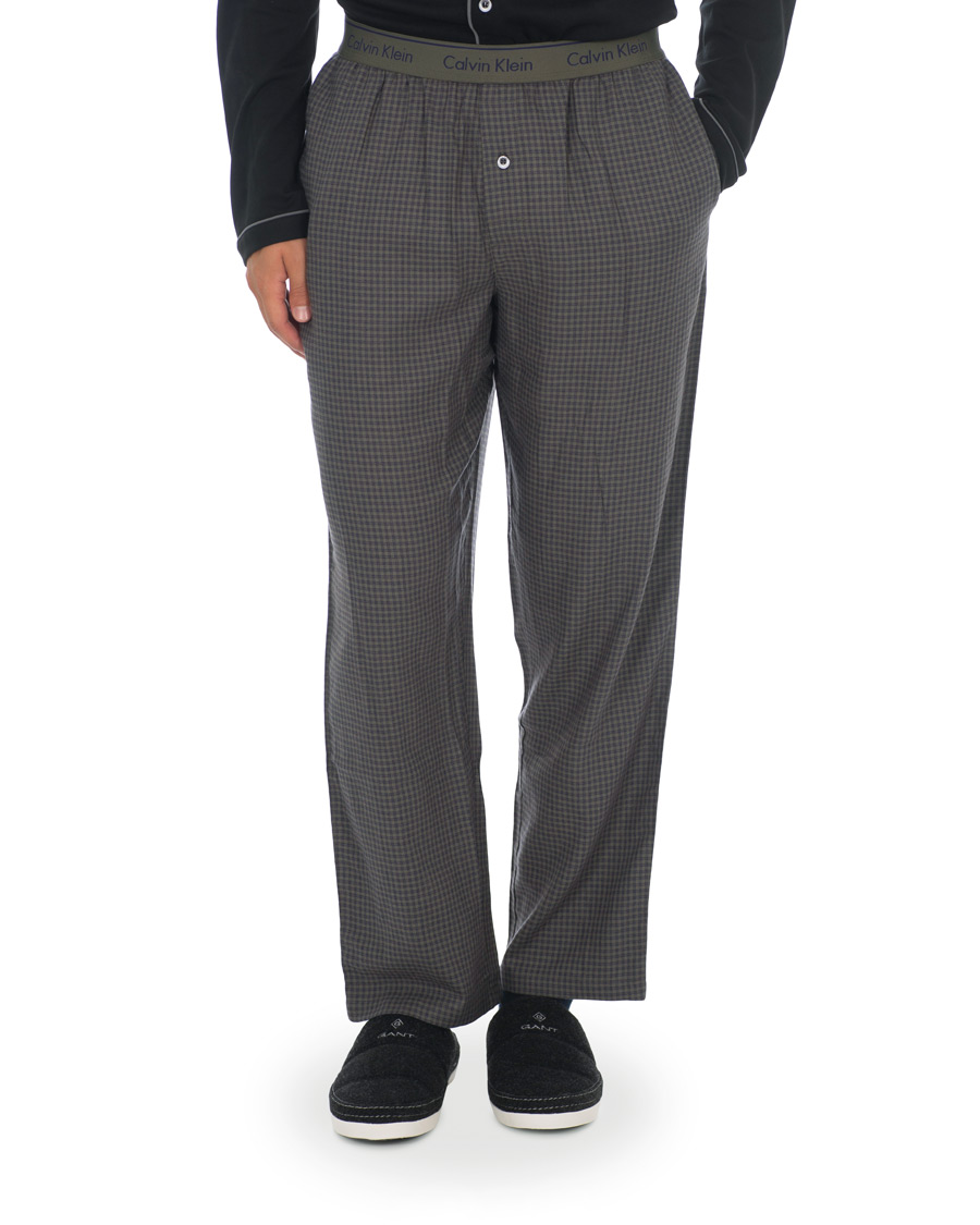 calvin klein flannel pajama pants