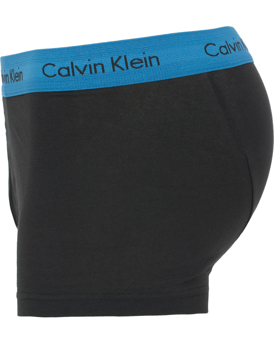 Herre | Undertøy | Calvin Klein | Cotton Stretch 3-Pack Low Rise Trunk Red/Green/Blue