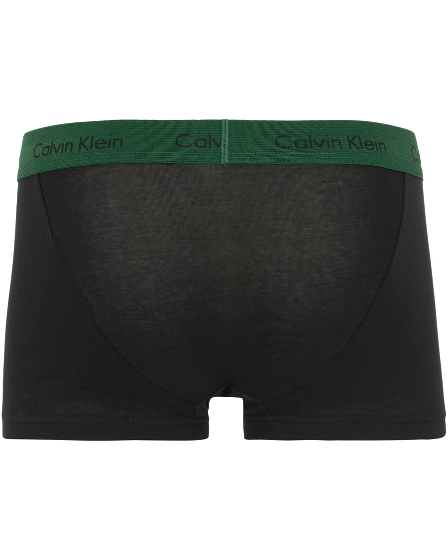 Herre | Undertøy | Calvin Klein | Cotton Stretch 3-Pack Low Rise Trunk Red/Green/Blue