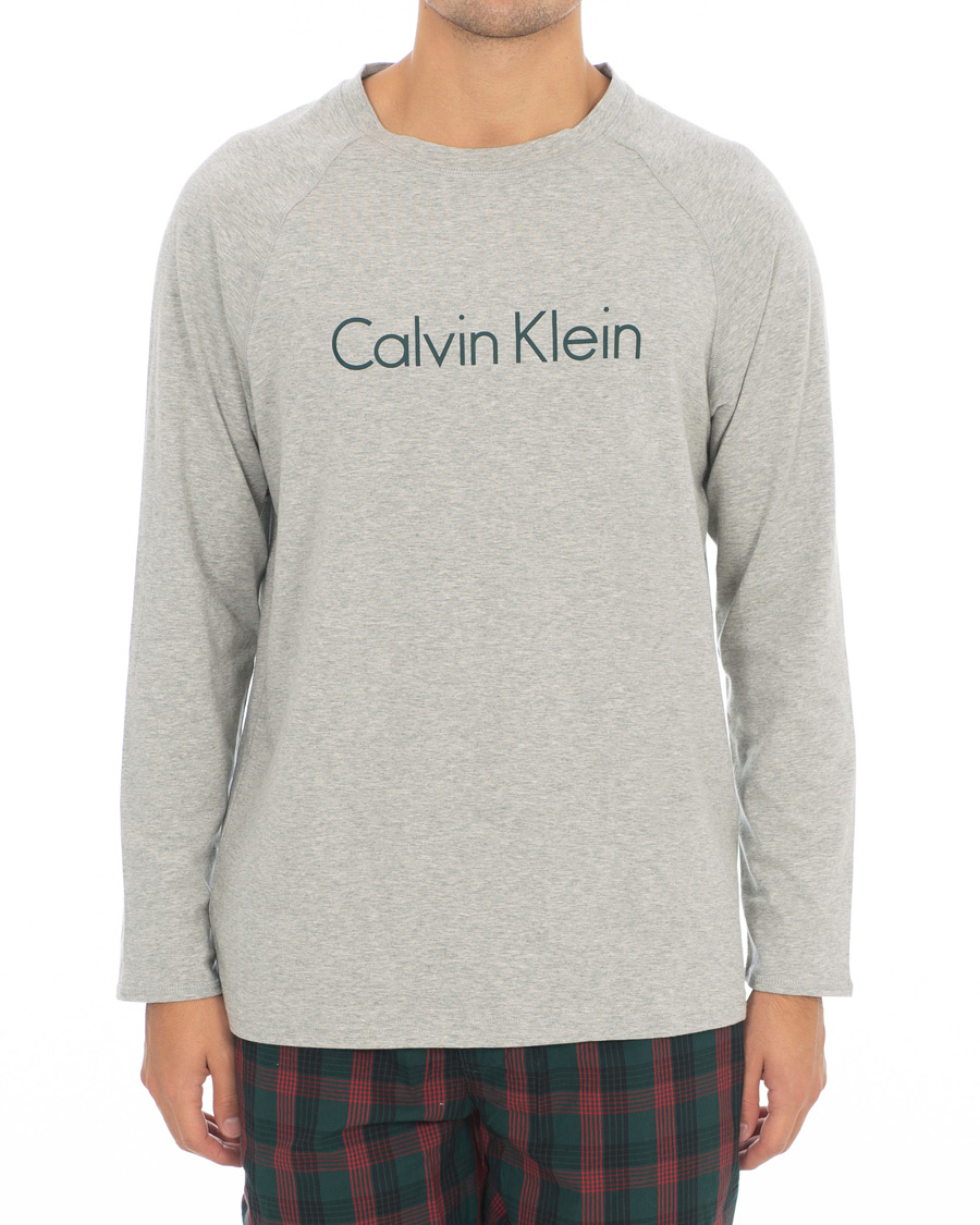 Herre | Pyjamaser og badekåper | Calvin Klein | Pyjama Set Grey/Checked