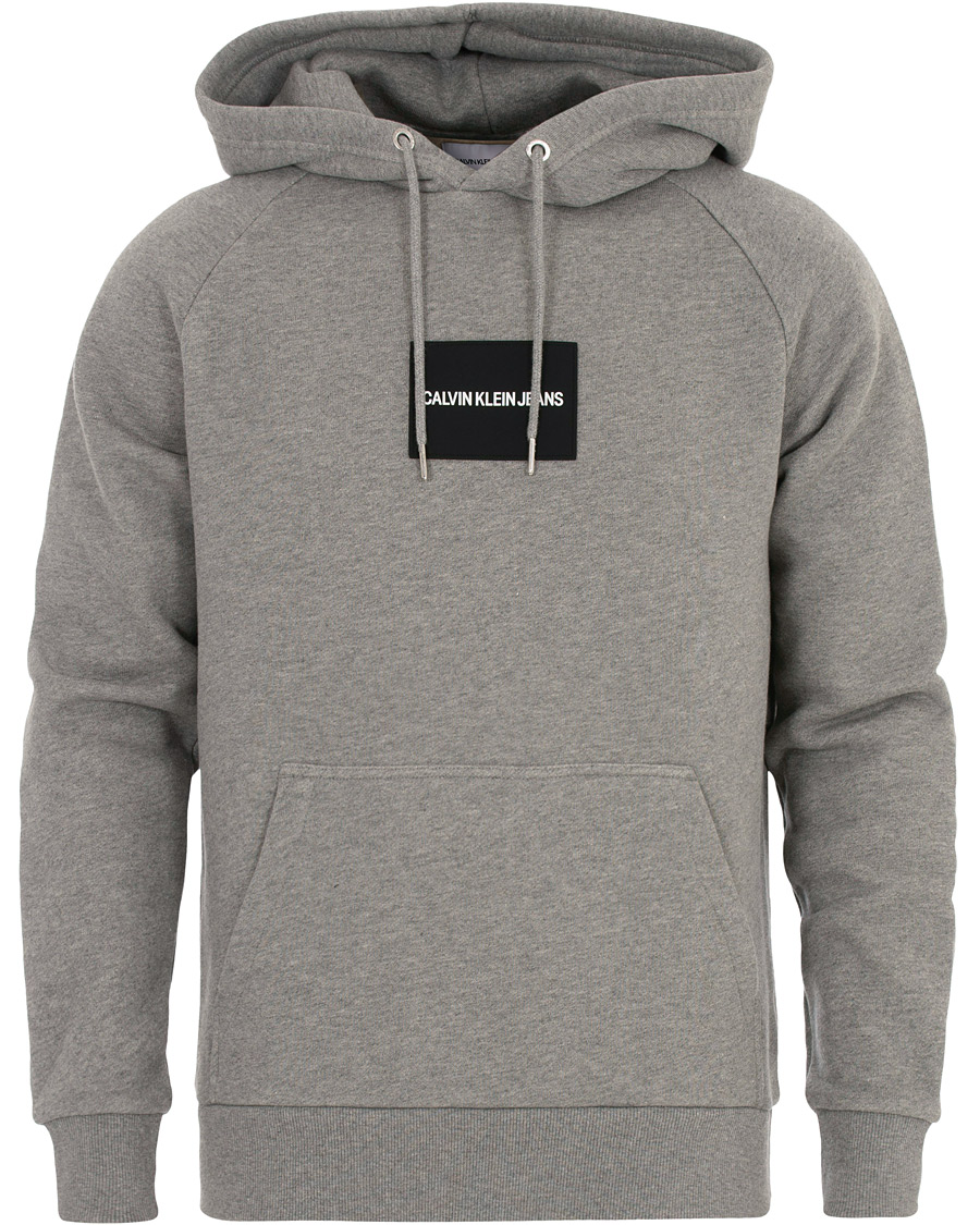 Herre | Gensere | Calvin Klein Jeans | Colour Block Hoodie Grey