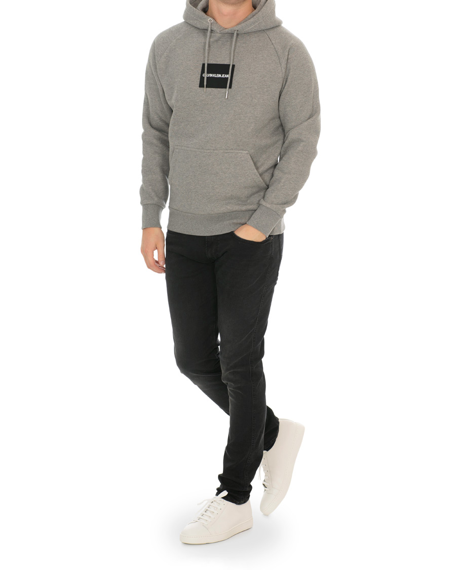 Herre | Gensere | Calvin Klein Jeans | Colour Block Hoodie Grey