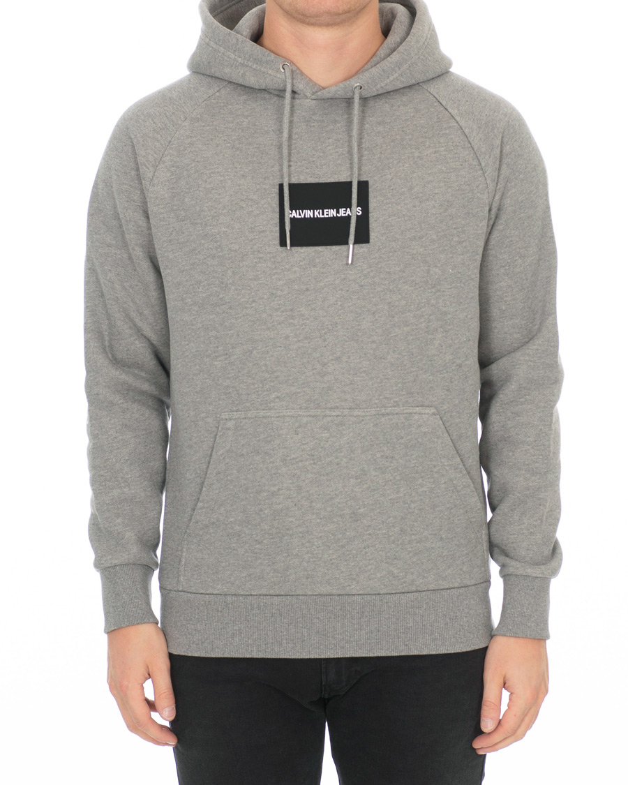 Herre | Gensere | Calvin Klein Jeans | Colour Block Hoodie Grey