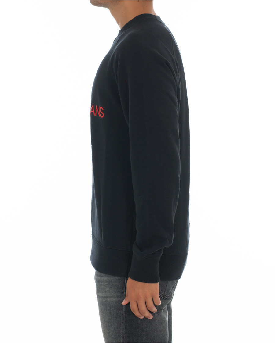 Herre | Gensere | Calvin Klein Jeans | Washed Monogram Sweatshirt Black