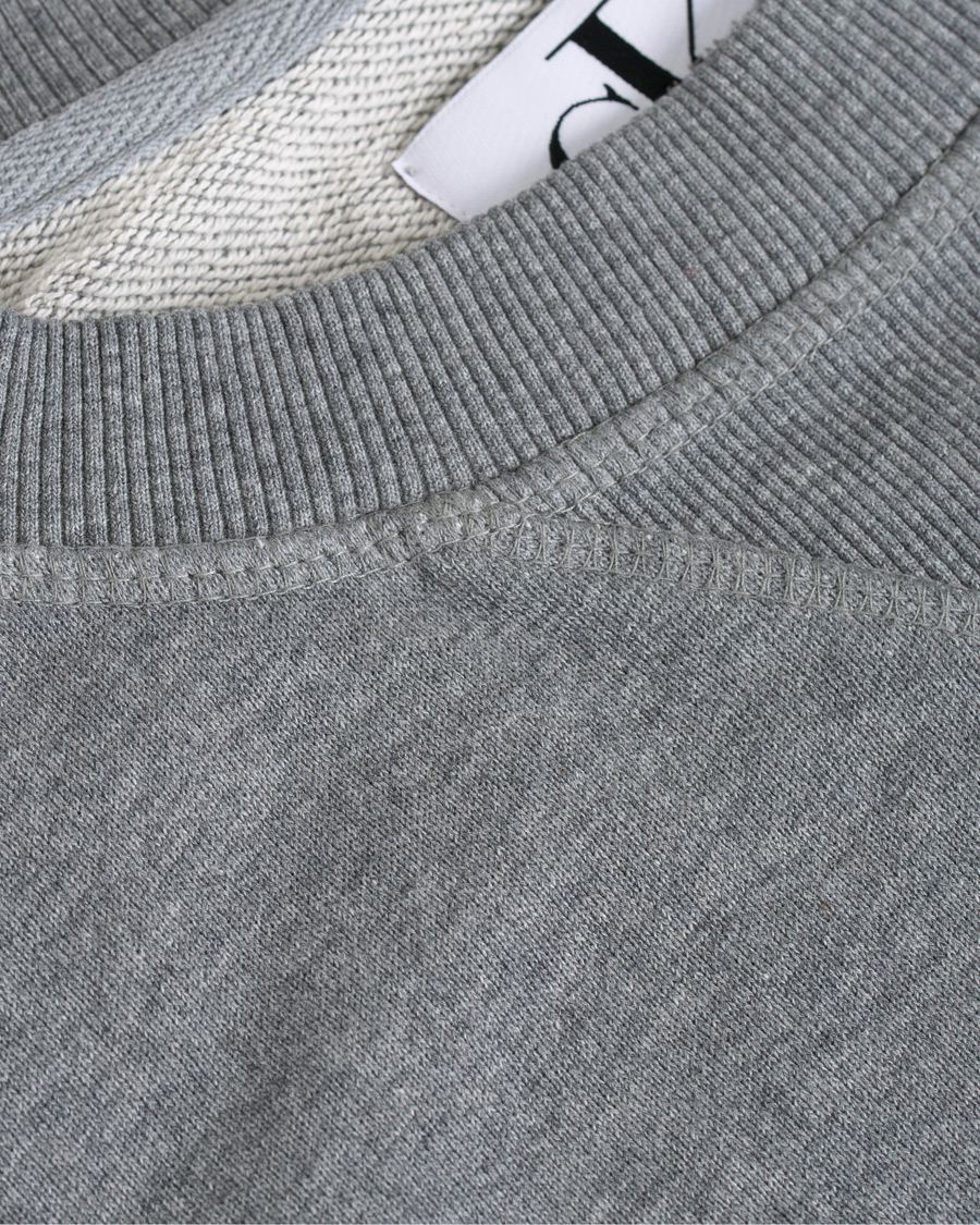 Herre | Gensere | Calvin Klein Jeans | Washed Monogram Sweatshirt Grey