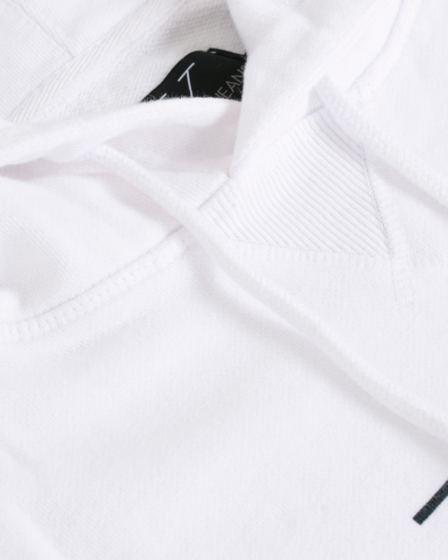 Herre | Gensere | Calvin Klein Jeans | Washed Monogram Hoodie White