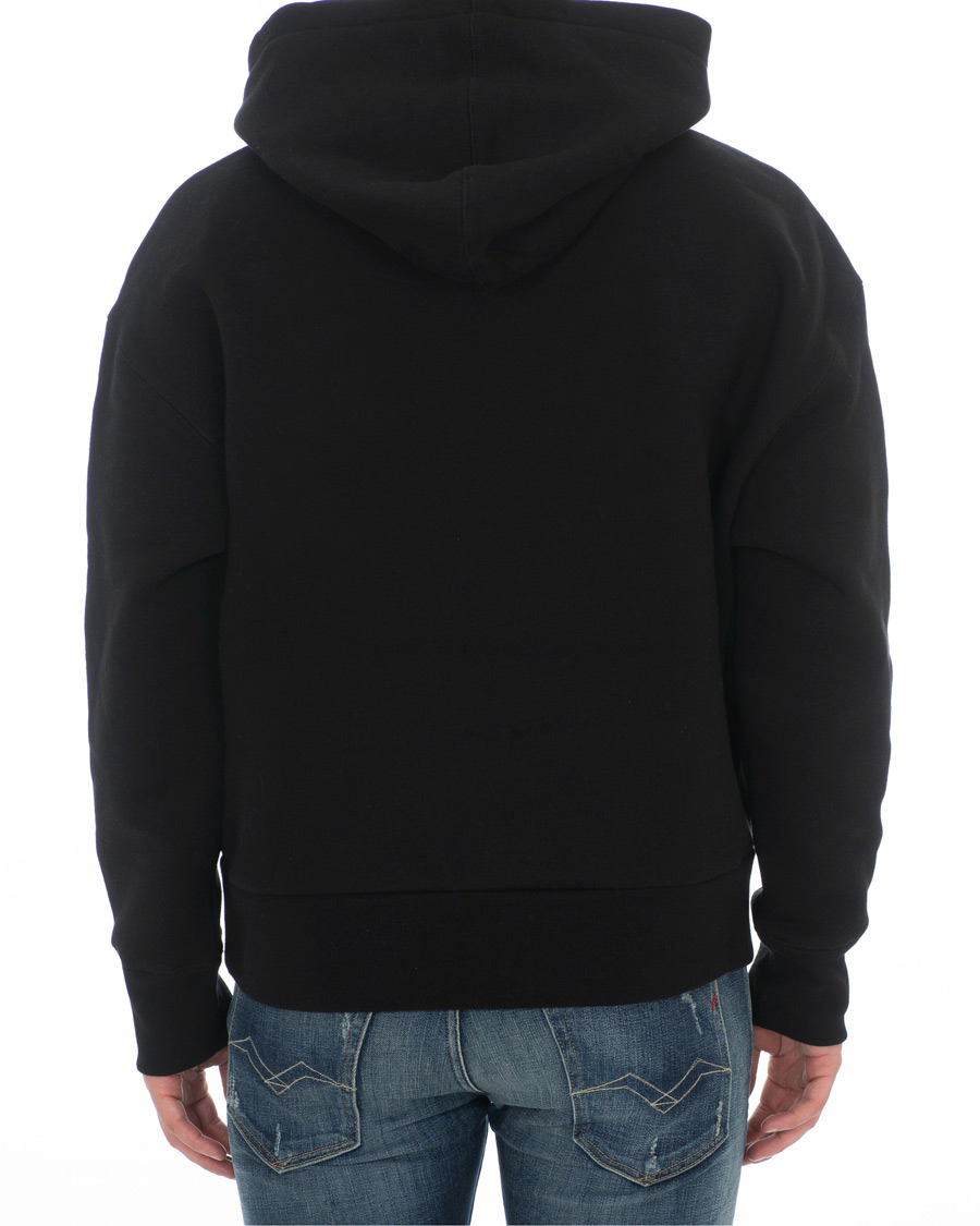Herre | Gensere | AMI | Large Heart Logo Hoodie Black
