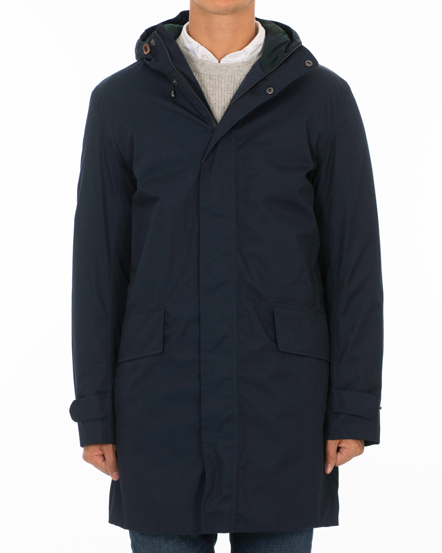 Herre | Jakker | Barbour Lifestyle | Pershore Parka Navy