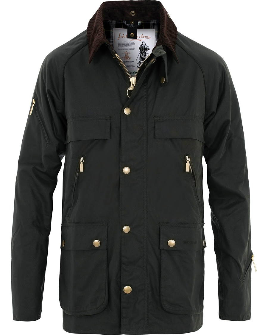 Herre | Jakker | Barbour Lifestyle | 125 Re-Engineered Bedale Wax Jacket Sage