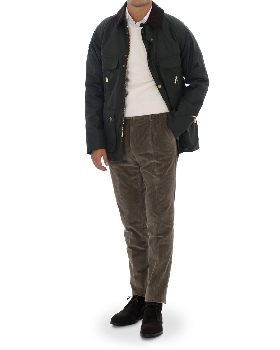 Herre | Jakker | Barbour Lifestyle | 125 Re-Engineered Bedale Wax Jacket Sage