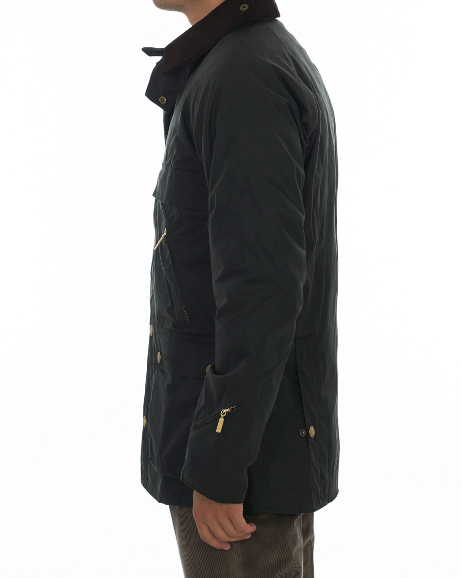 Herre | Jakker | Barbour Lifestyle | 125 Re-Engineered Bedale Wax Jacket Sage
