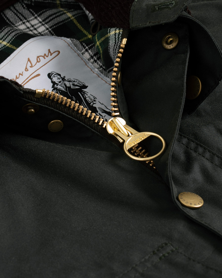 Herre | Jakker | Barbour Lifestyle | 125 Re-Engineered Bedale Wax Jacket Sage