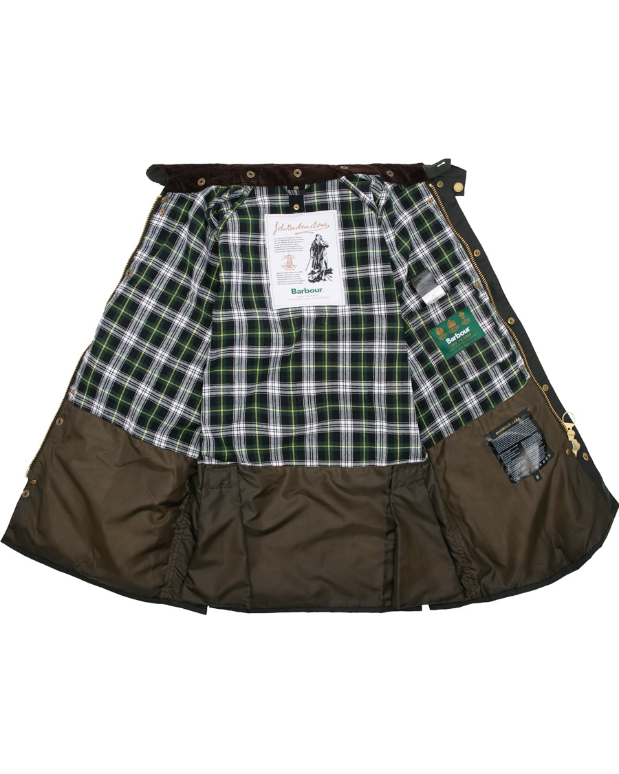 Herre | Jakker | Barbour Lifestyle | 125 Re-Engineered Bedale Wax Jacket Sage