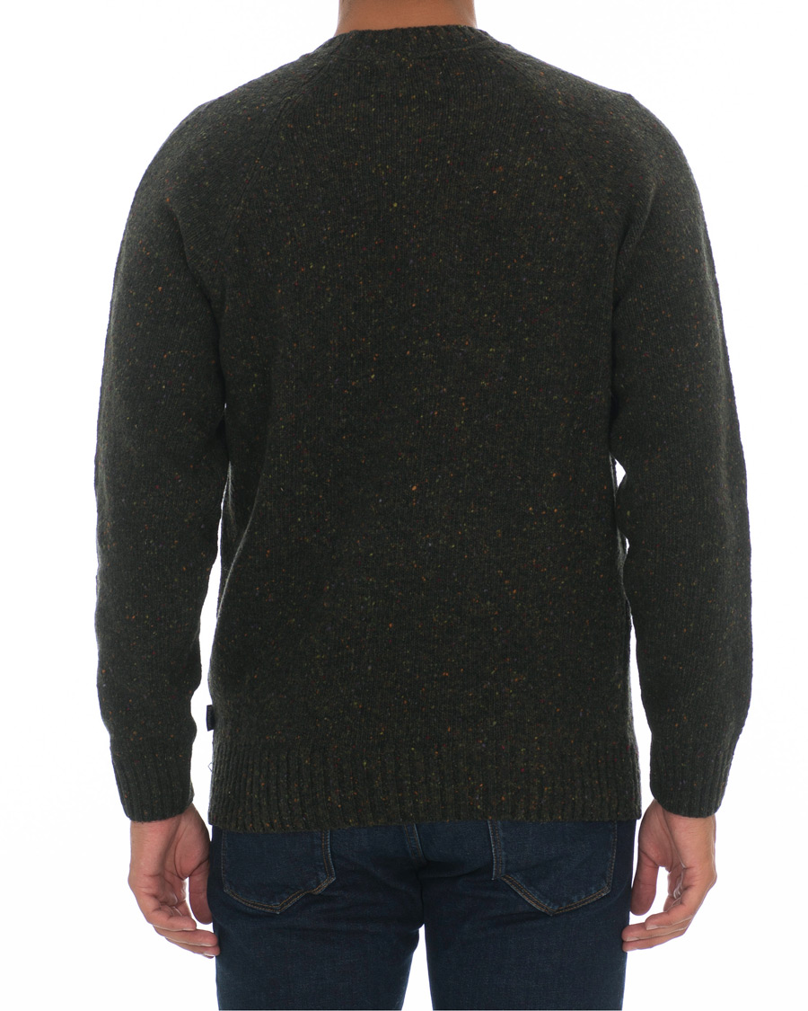 Herre | Gensere | Barbour Lifestyle | Netherton Donegal Crew Forest Green
