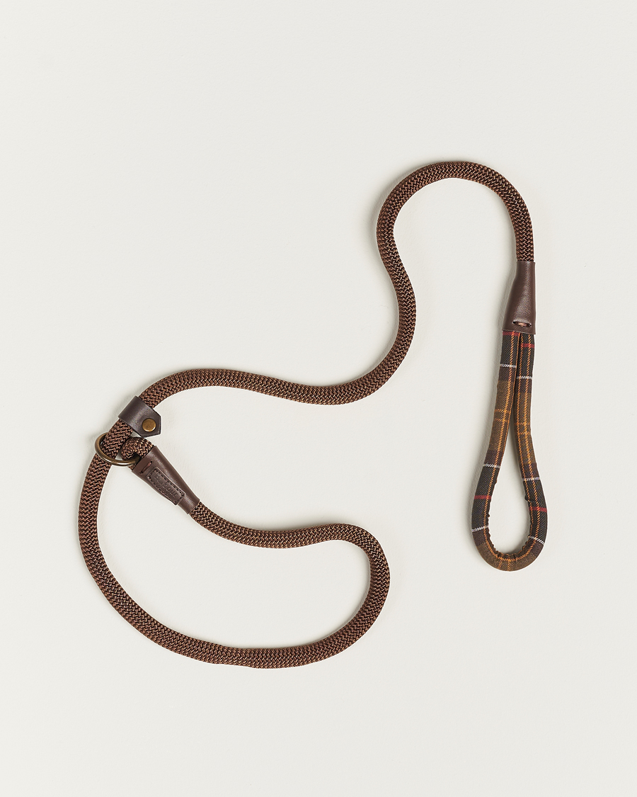Herre | Barbour International Tartan Trim Dog Slip Lead Classic | Barbour International | Tartan Trim Dog Slip Lead Classic