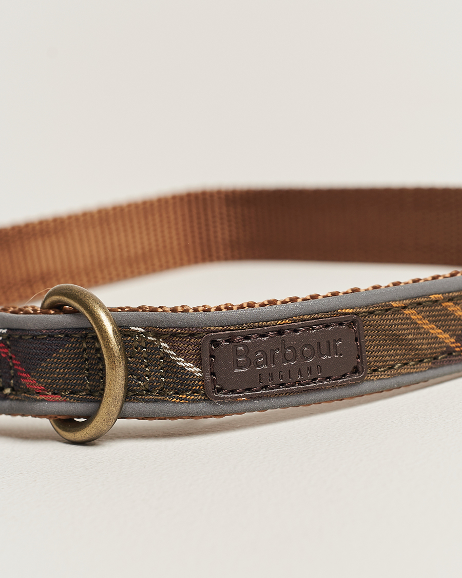 Herre | Barbour International Reflective Tartan Dog Collar Classic | Barbour International | Reflective Tartan Dog Collar Classic